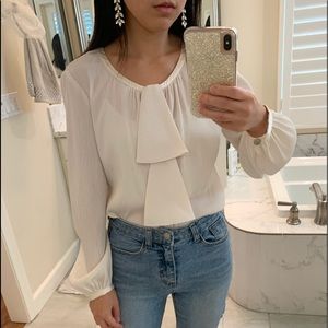 Brand new St. John Cream Blouse Size 4